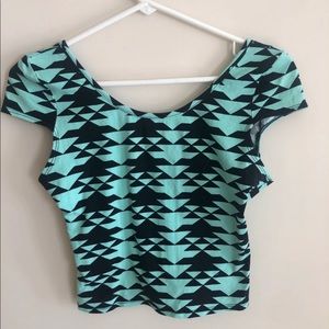 Charlotte Russe crop top.